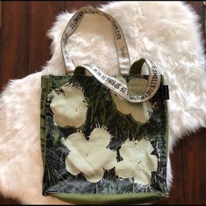 Andy Warhol FLOWERS Canvas Tote